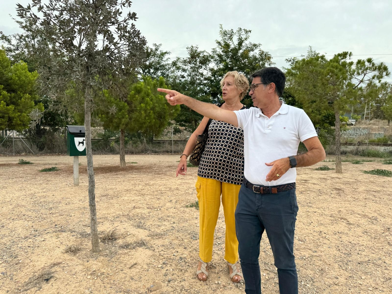 L'alcalde Pachi Pascual visita el nou pipican