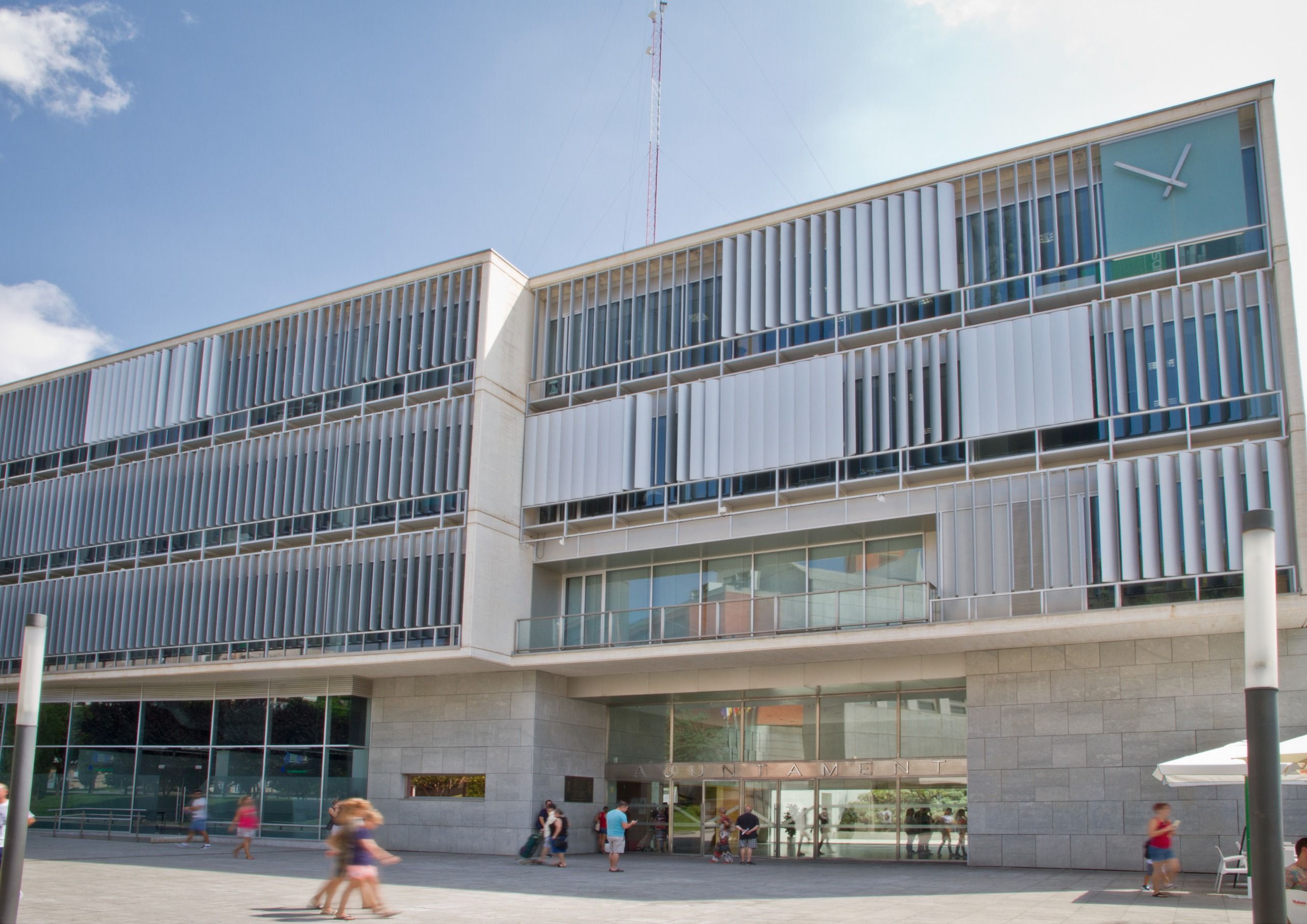 Façana de l'Ajuntament de Sant Vicent