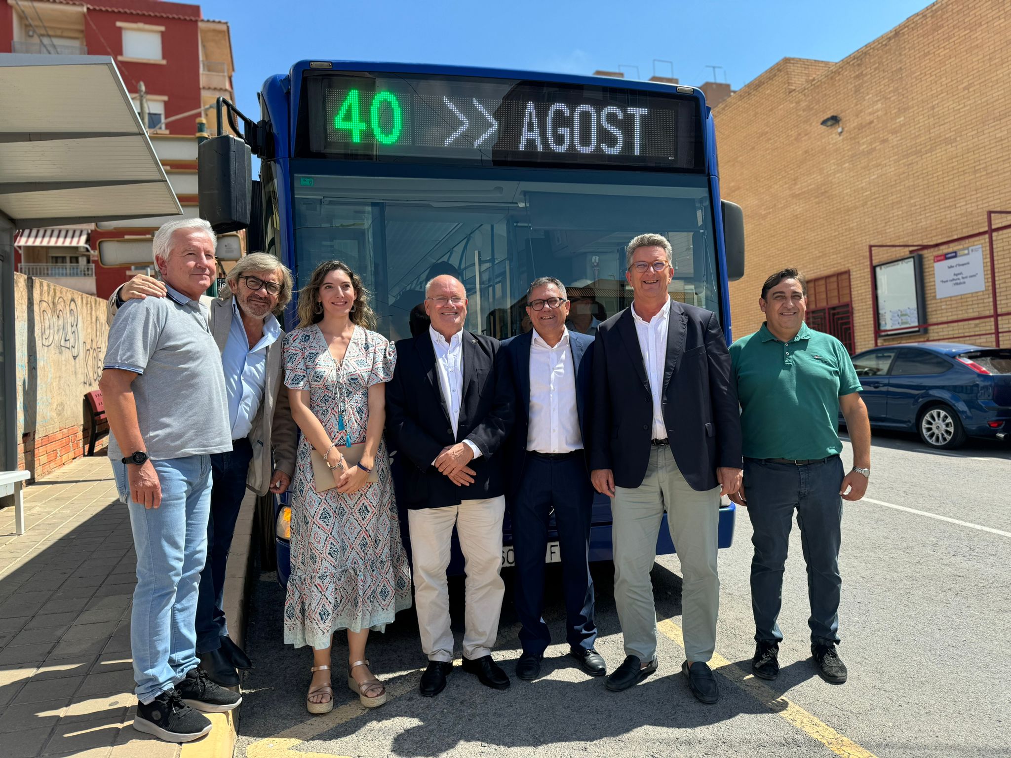 El conseller Martínez Mus visita el municipio de Agost