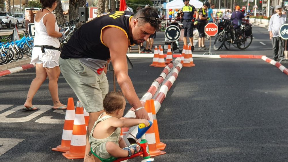 Ciclovía durante la Semana de la Movilidad de Alicante