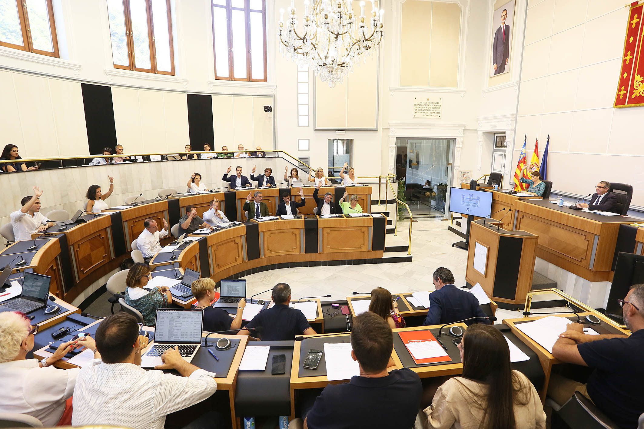 Ple ordinari de setembre de la Diputació d'Alacant