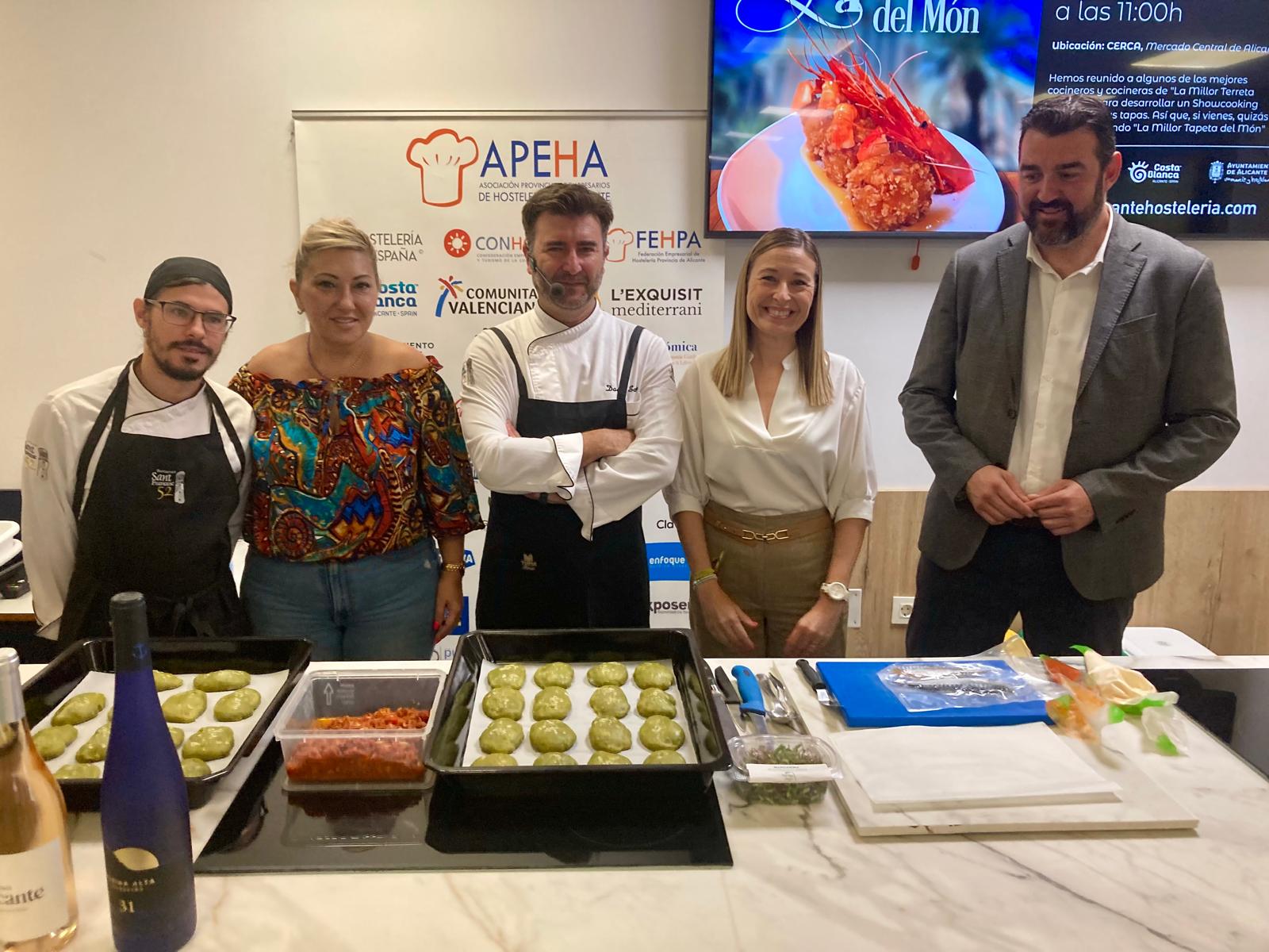Acte de presentació de 'La millor tapeta del món'
