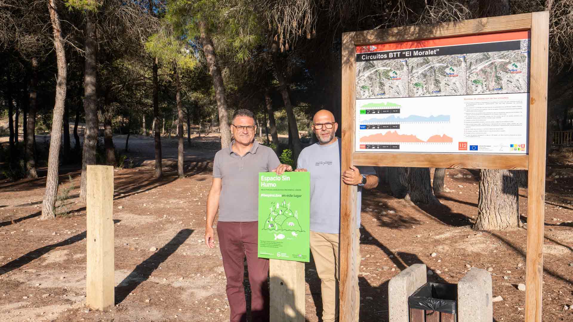 Par de El Moralet espai llibre de fum