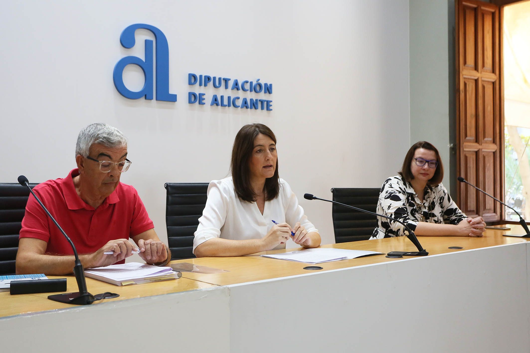 Roda de premsa de la jornada d'assistència a municipis en la Diputació