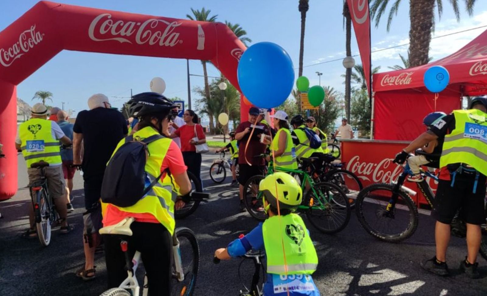 Imatge de la passada Ciclovía Litoral d'Alacant