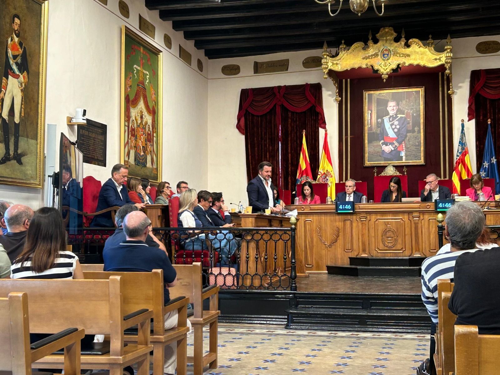 Pleno ordinario del mes de septiembre de 2024 en Elche