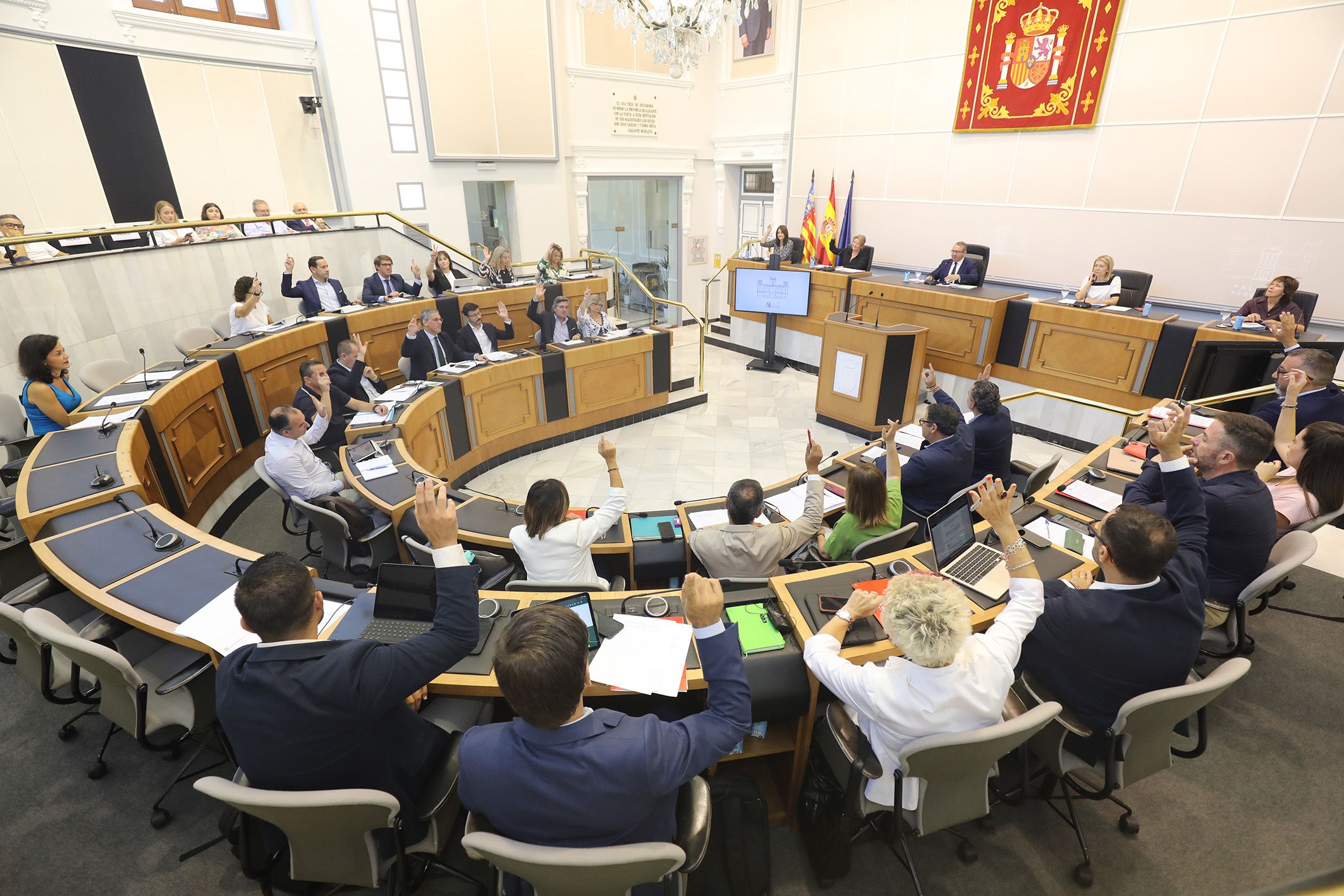 Ple de la Diputació d'Alacant setembre de 2024