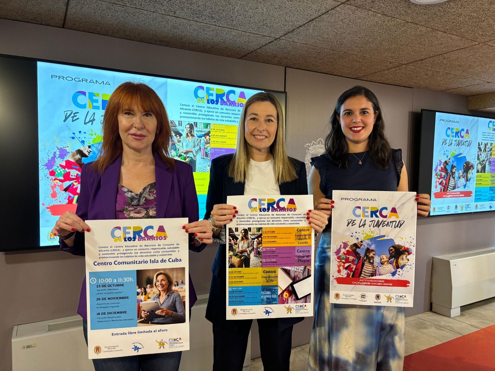 Programación Cerca en los barrios de Alicante