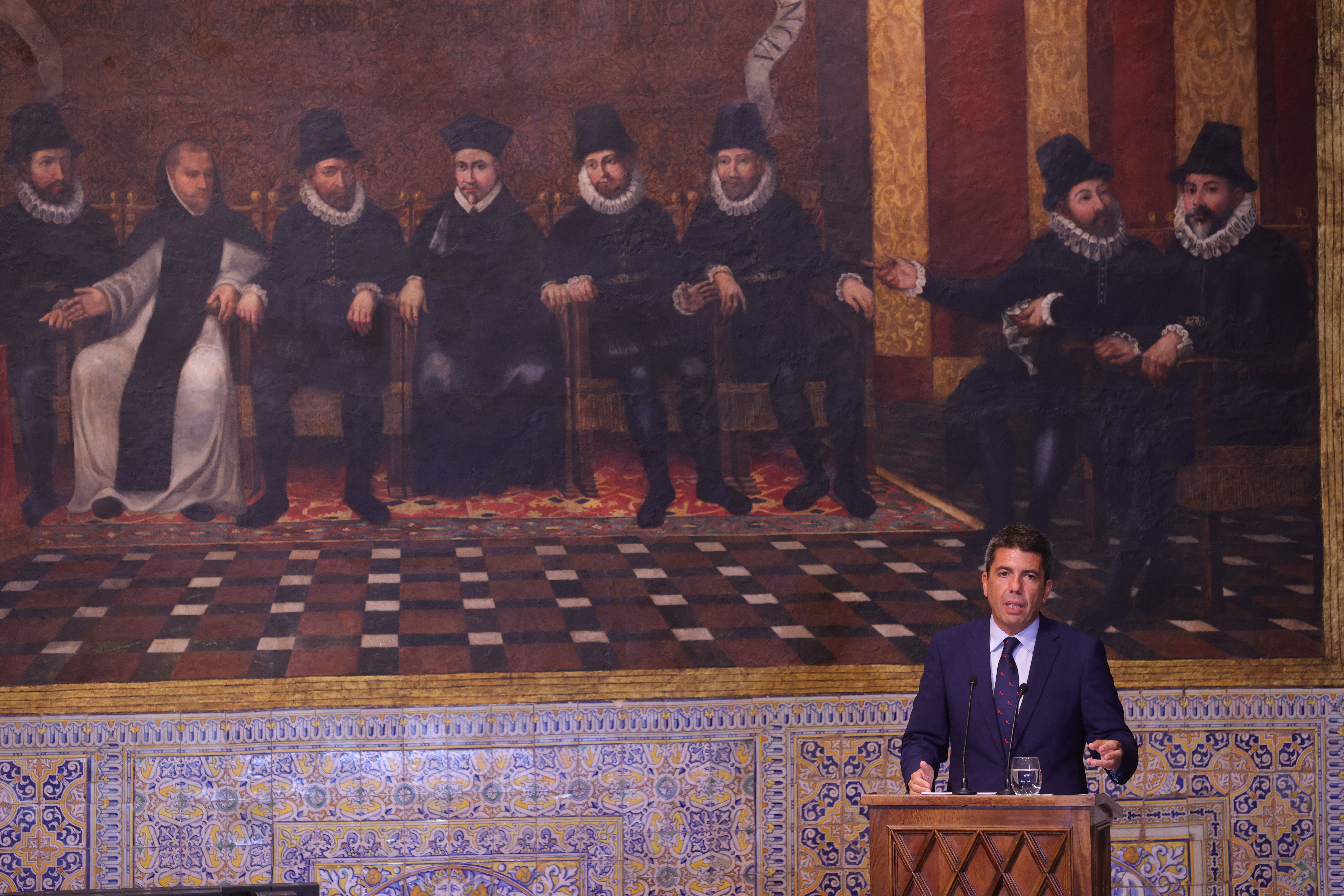 Carlos Mazón en el discurso del 9 de Octubre de 2024.