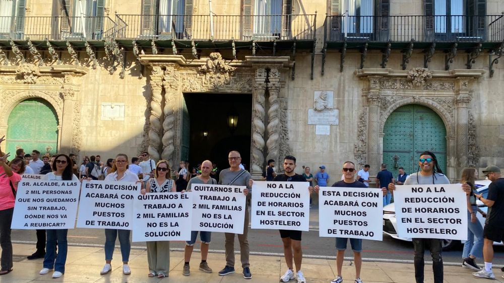 El sector hostelero se concentra en la Plaza del Ayuntamiento