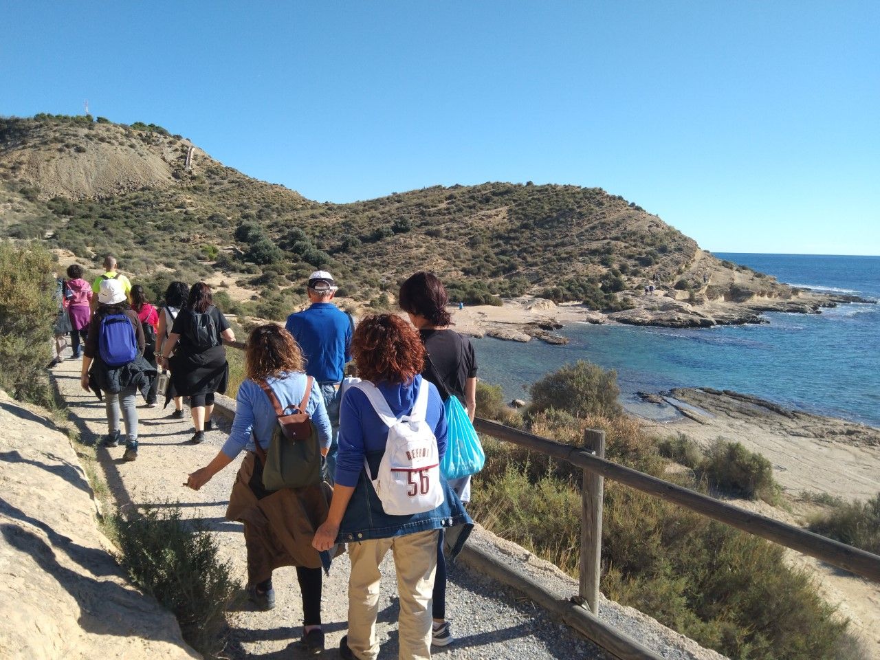 Ruta pel Cap de l'Horta a Alacant