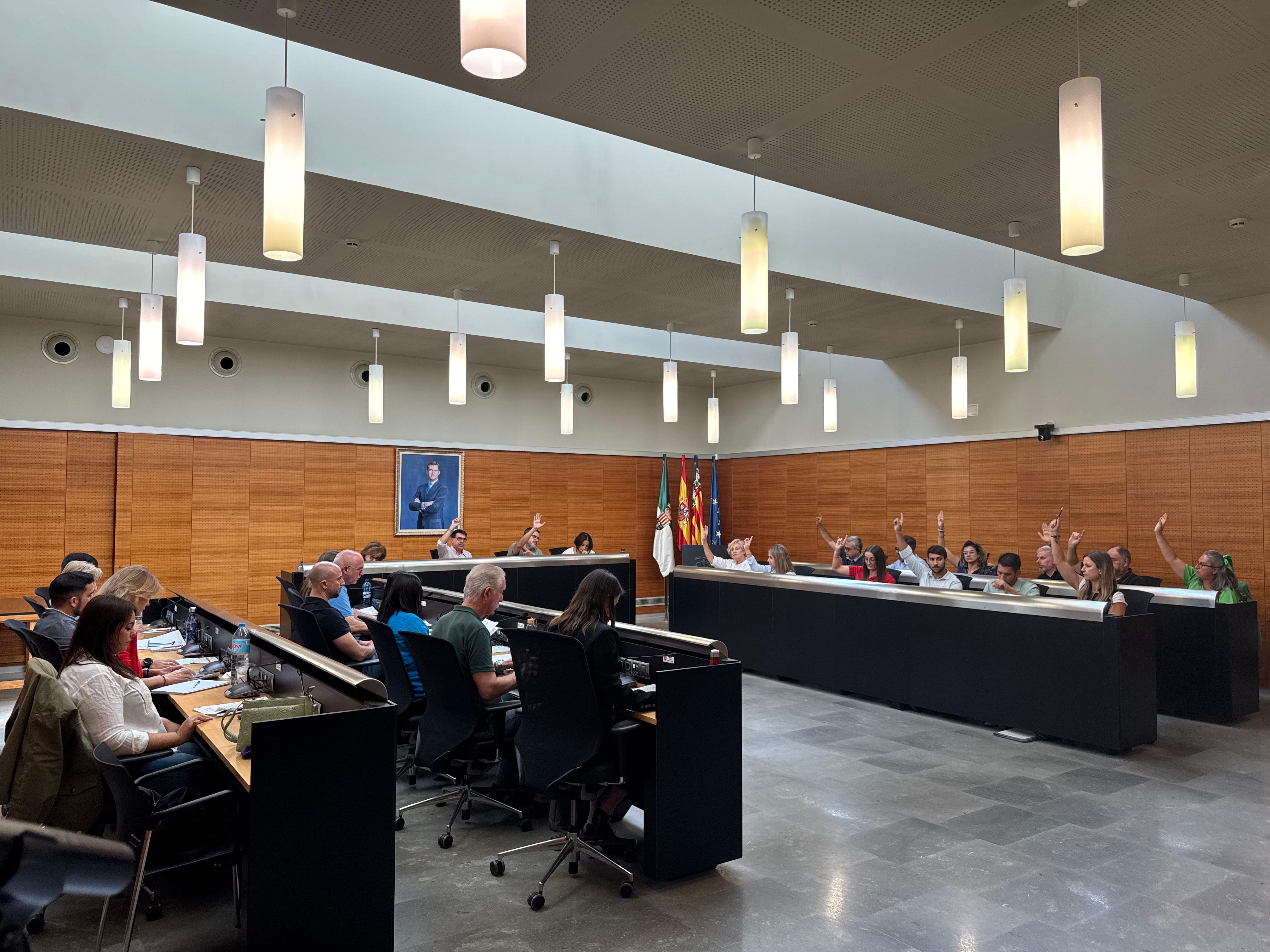 Ple extraordinari a Sant Vicent del Raspeig
