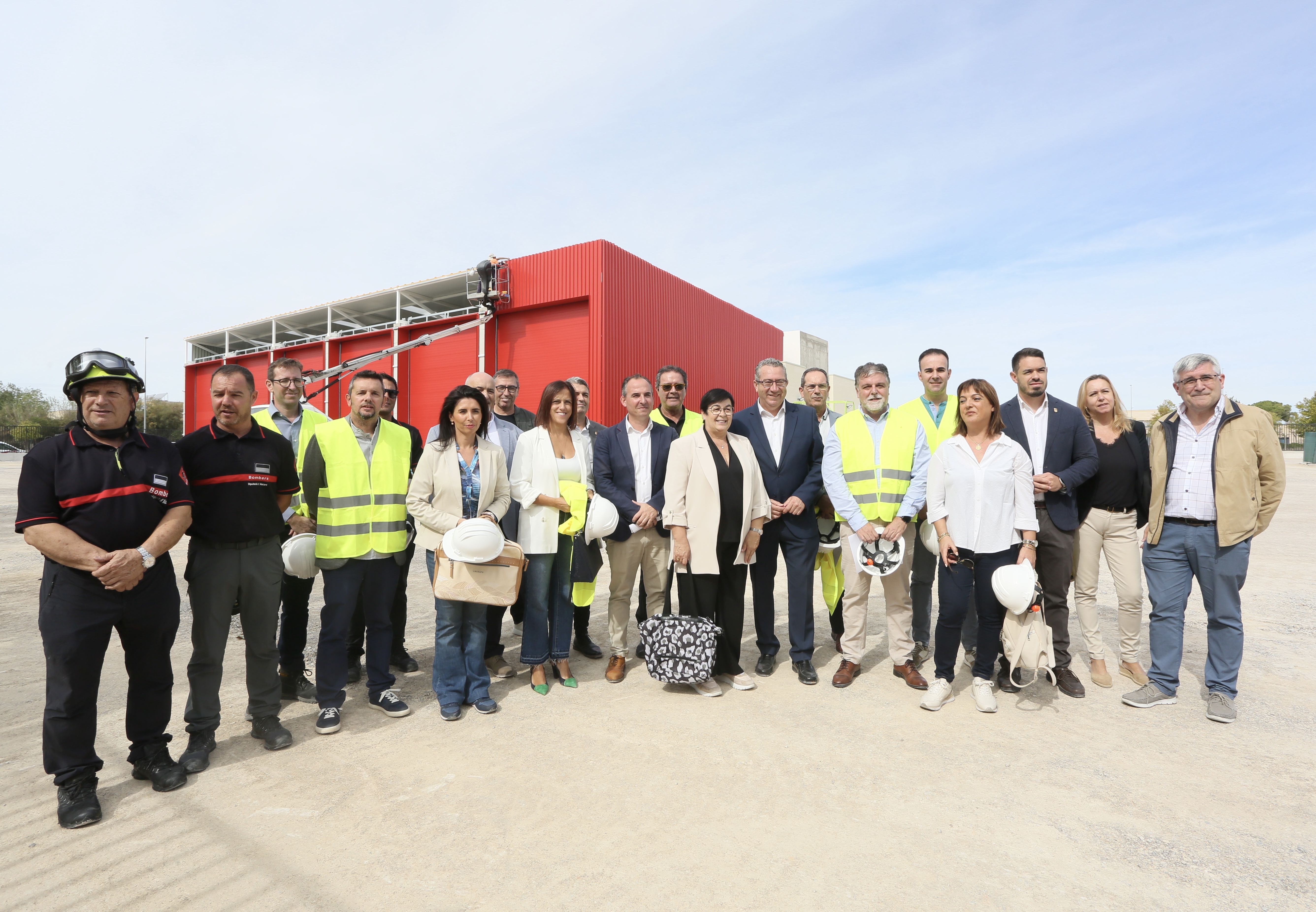 Visita al parc de bombers d'Elx