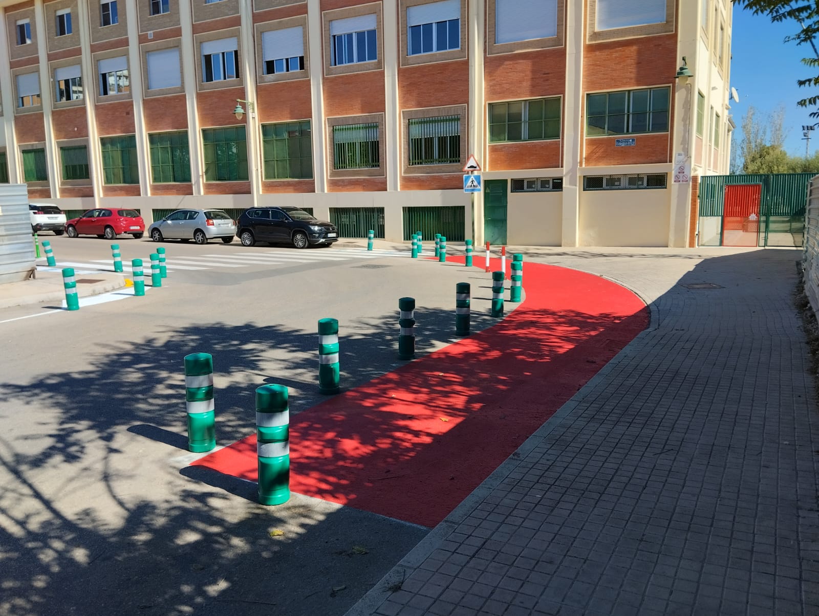 Mesura dissuasiva en el col·legi Salesians Joan XXIII d'Alcoi