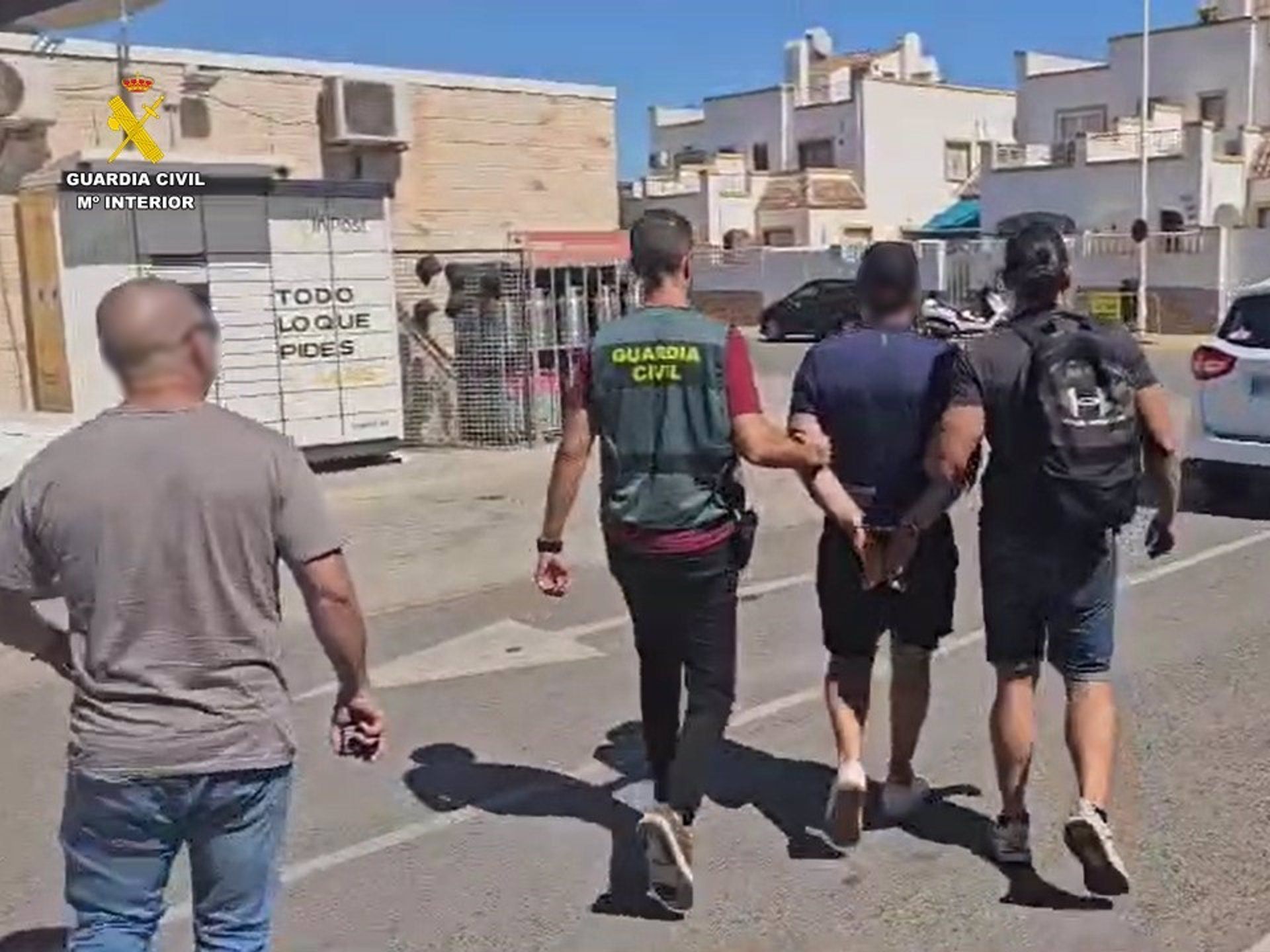 Detenció del butroner a Torrevella per la Guàrdia Civil