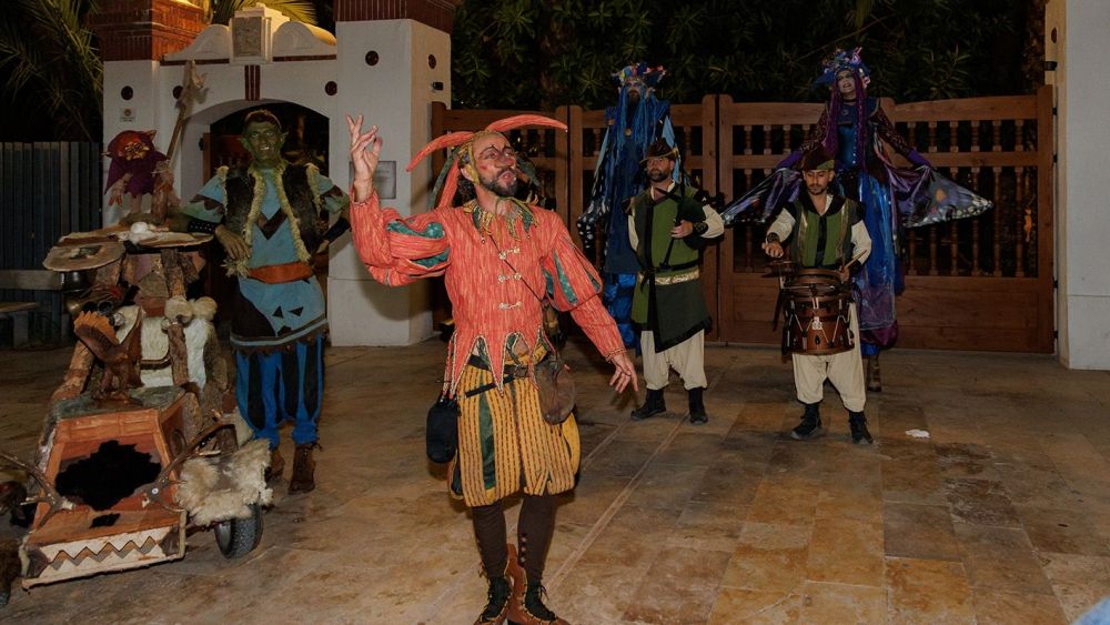 Mercado medieval de Elche en el Paseo de la Estación