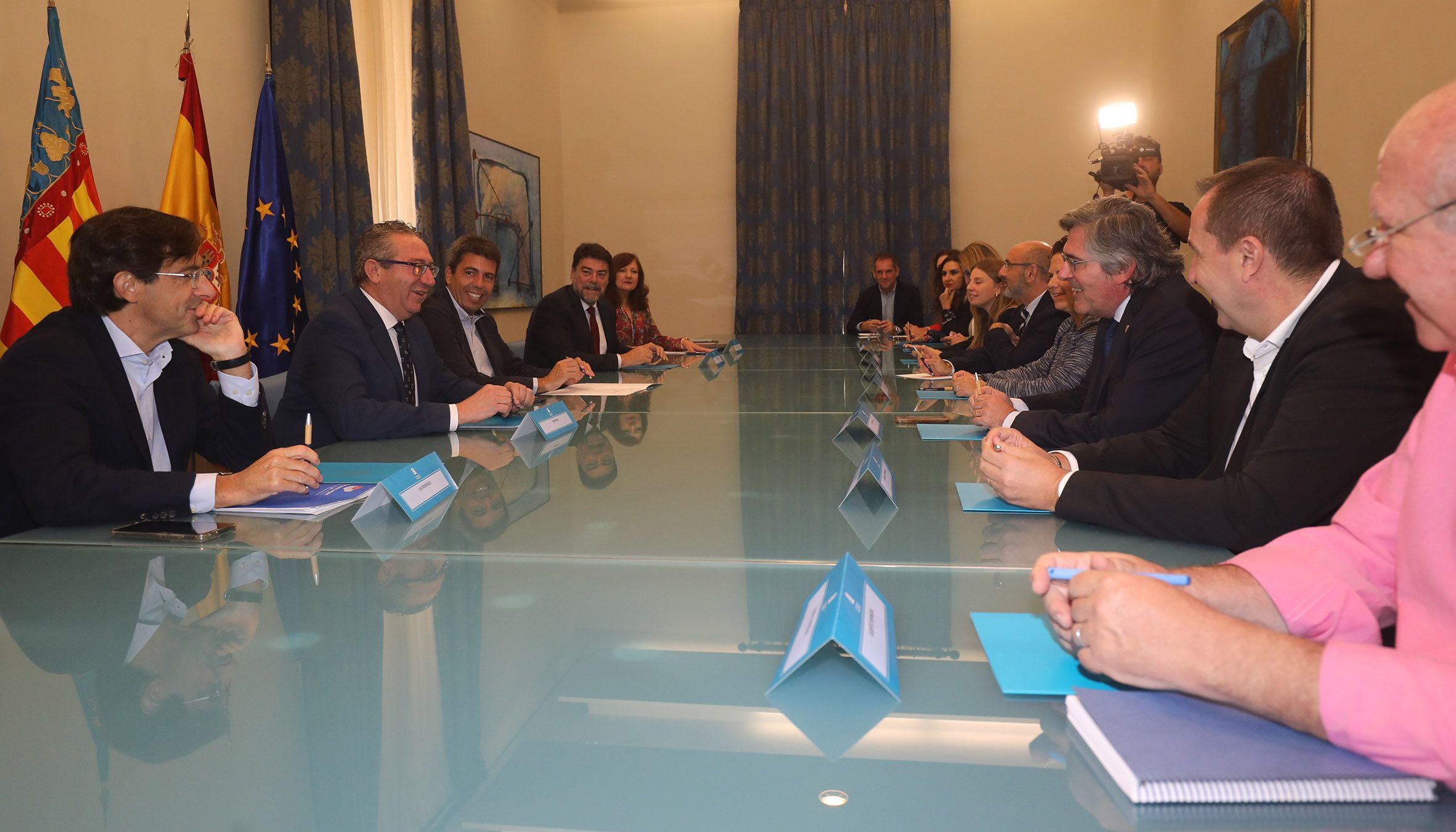 Reunió de la Comissió Mixta Institucional del Centre de Congressos d'Alacant
