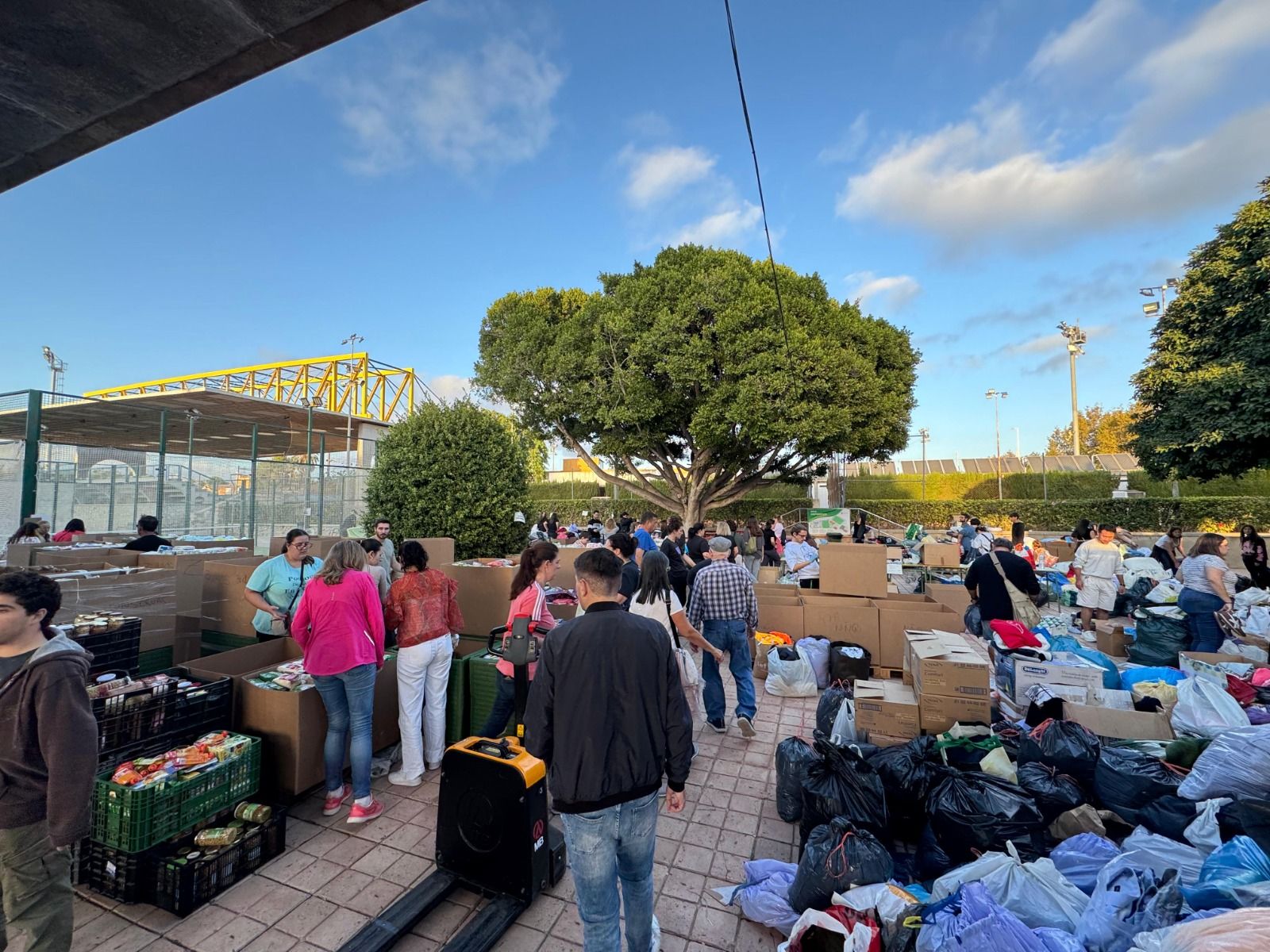 Campanya de solidaritat per la DANA a Sant Vicent