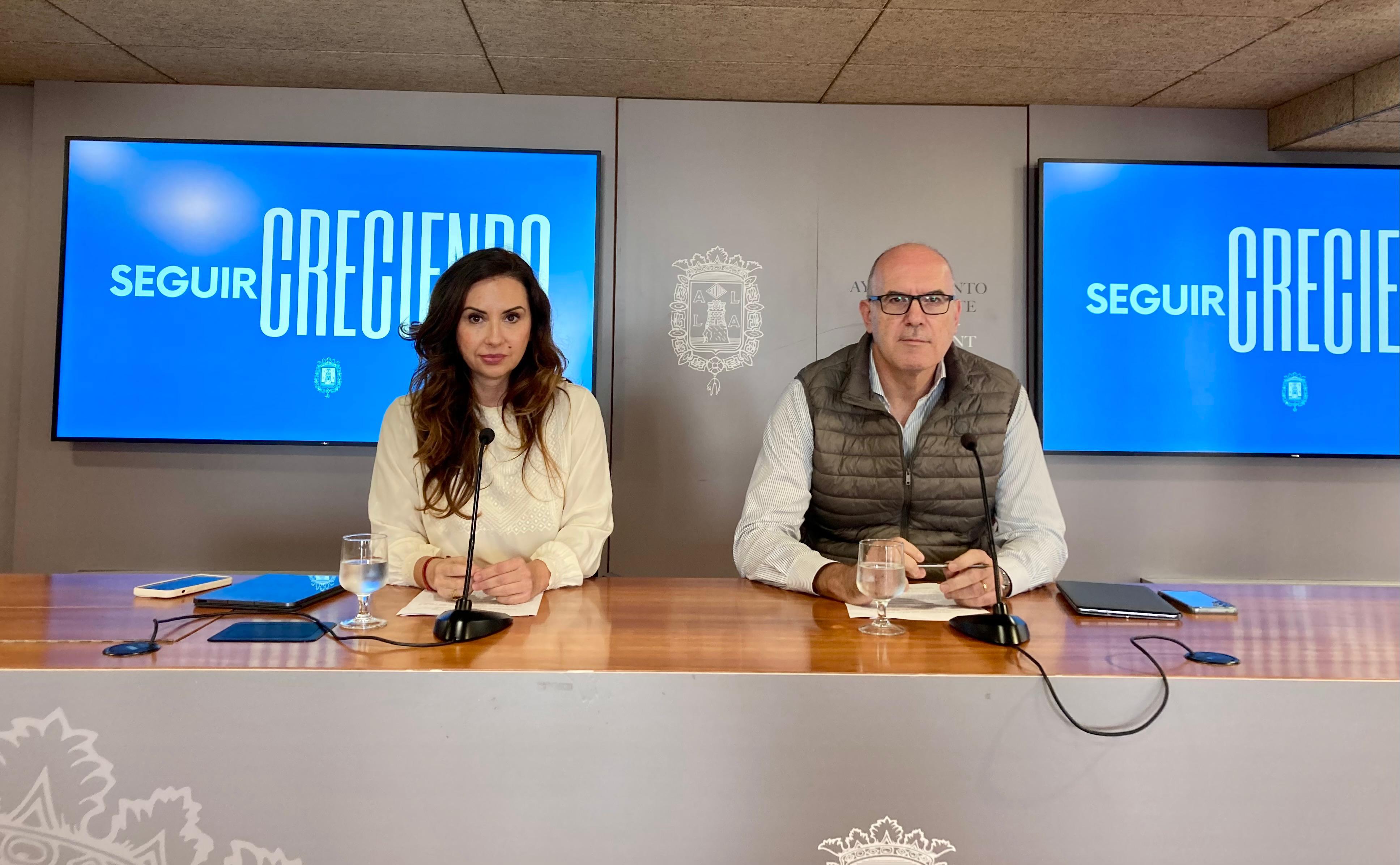 Els portaveus municipals en la Junta de Govern d'Alacant