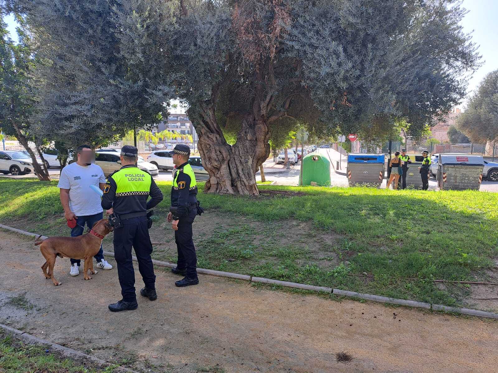 Unitat de neteja de de la Policia Local de Sant Joan