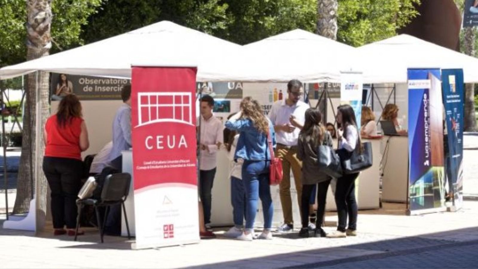 Una trobada d'ocupació en la UA