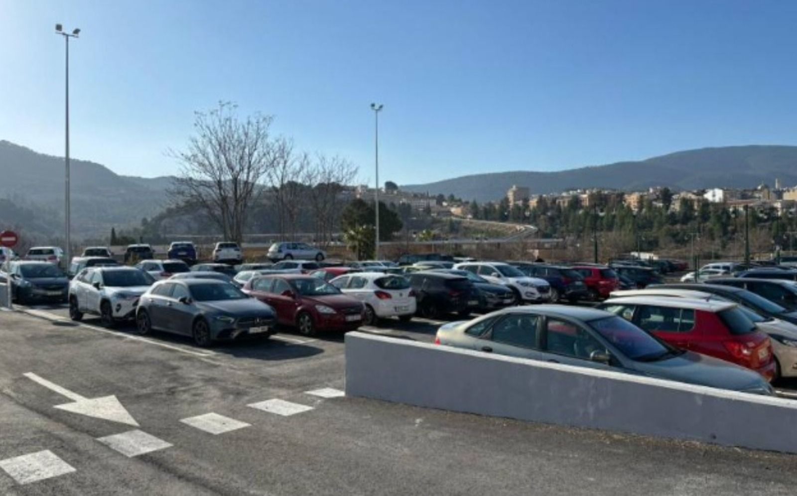 Aparcament a la ciutat d'Alcoi