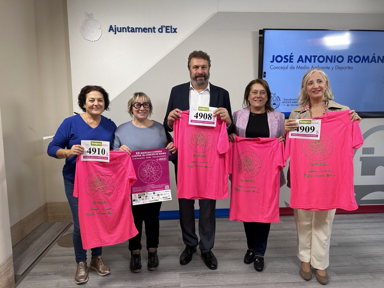 Carrera contra el cancer de Mama a Elx