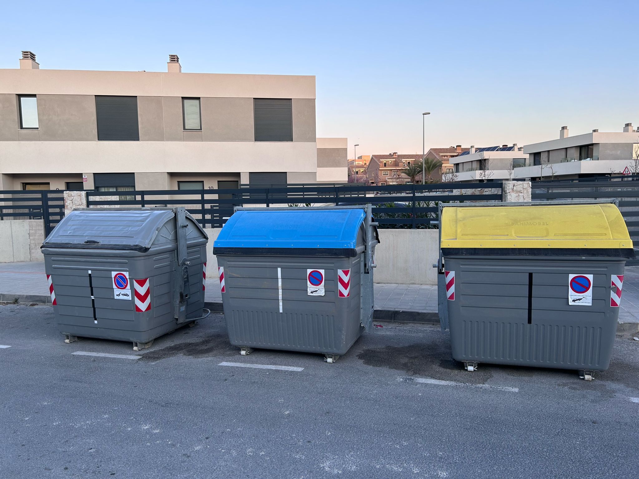Contenidors a Sant Joan d'Alacant