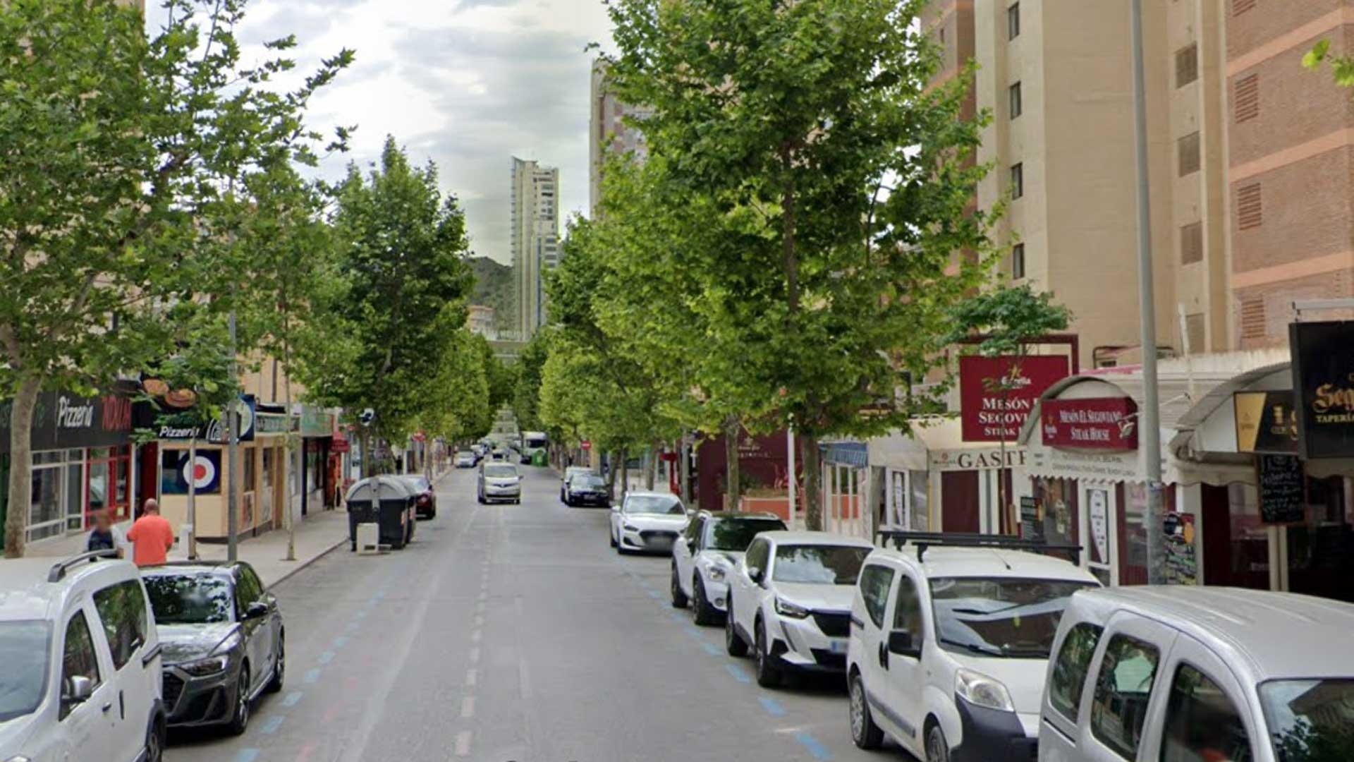 Carrer Ibiza de Benidorm