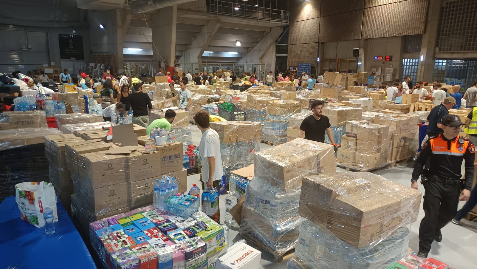 Recollida solidaria a Alacant