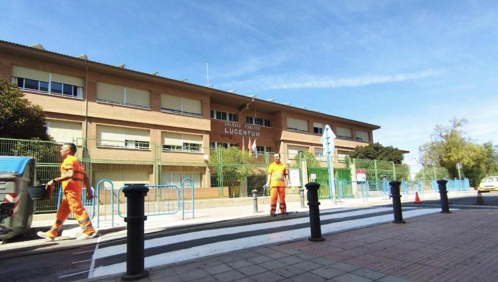 Actuaciones en el colegio Lucentum de Alicante