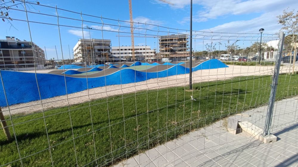 Pista de pum truck en la zona de Nou Nazareth en Sant Joan