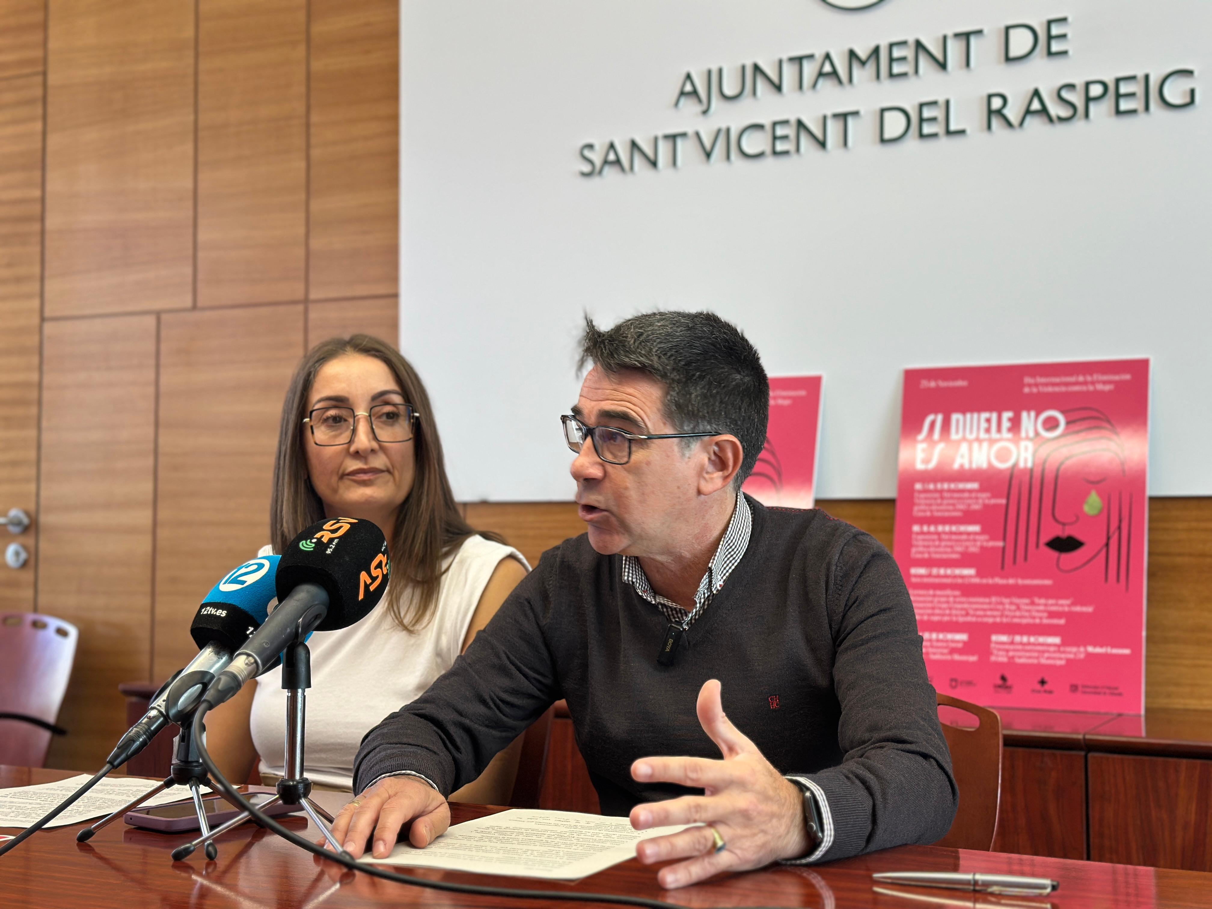 Presentació del 25N en Sant Vicent del Raspeig