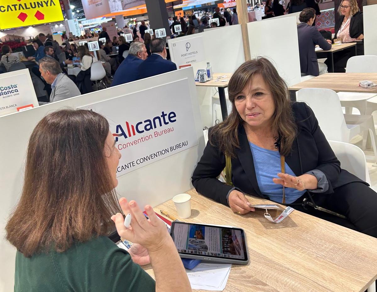 Estand d'Alacant en la Fira IBTM Barcelona