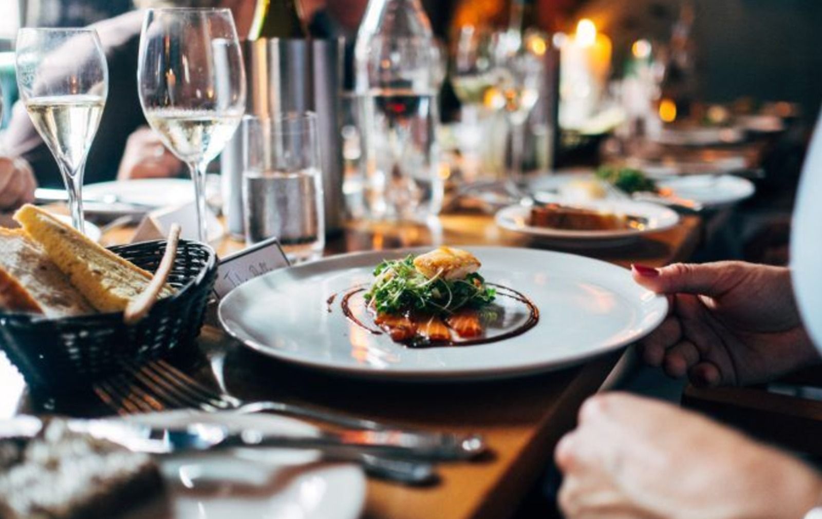 Plat gourmet en un restaurant d'Alacant