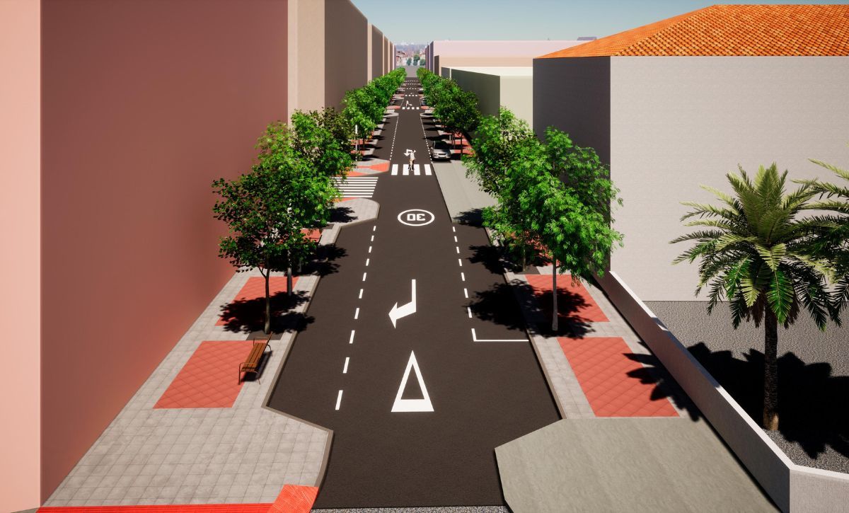 Renovación de la avenida Ausiàs Marche en Elche