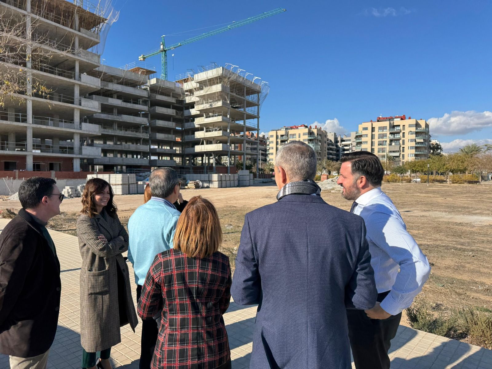 Visita del conseller Marciano Gómez a Elx
