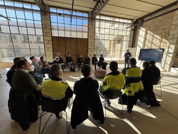 Presentació del projecte de drons per a emergències d'Alcoi