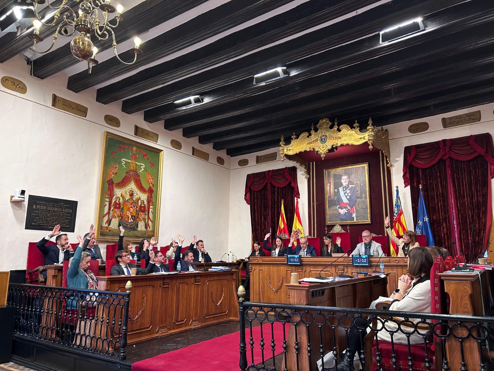 Votació dels Pressupostos 2025 d'Elx