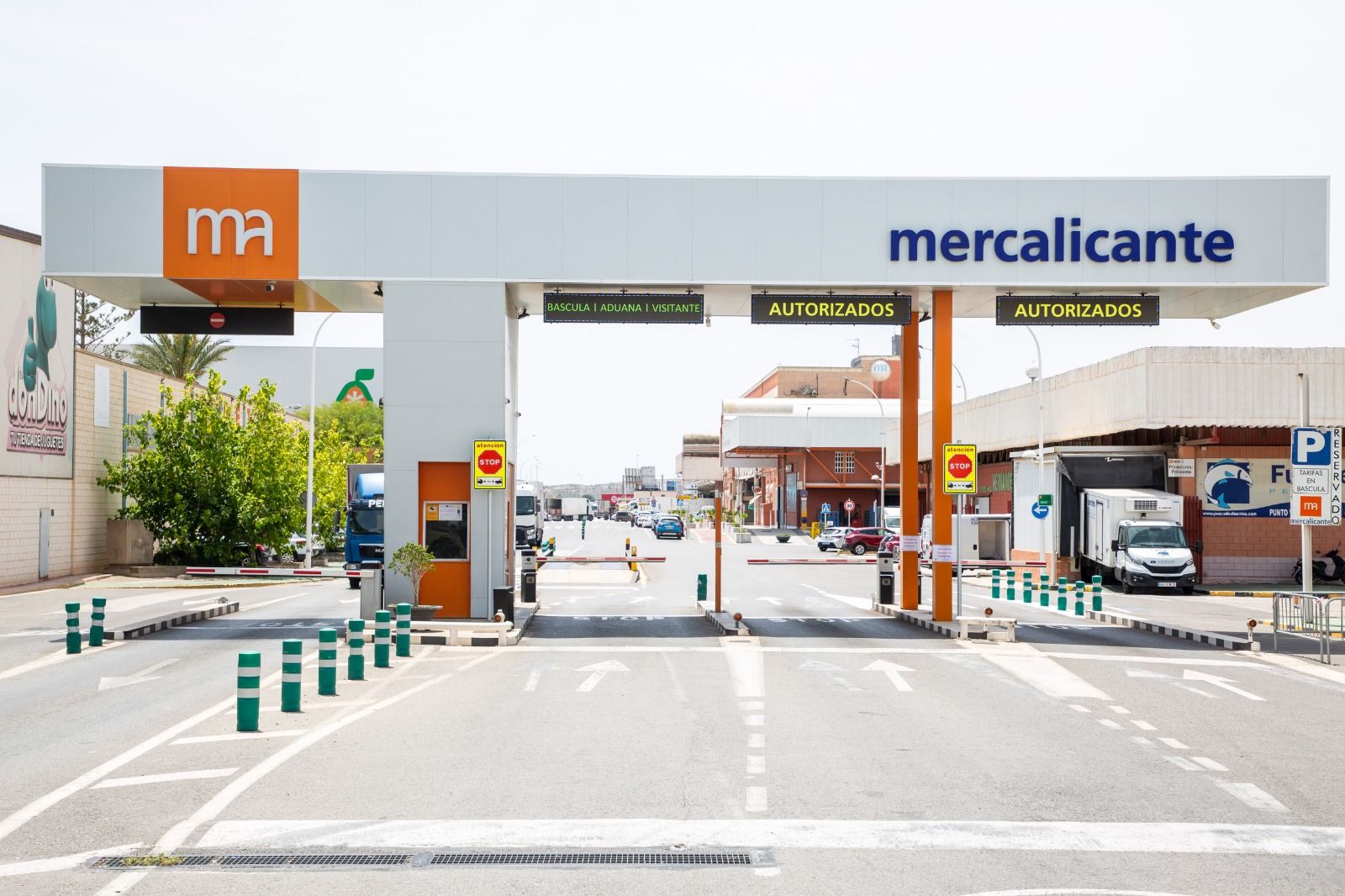 Entrada principal de Mercalicante