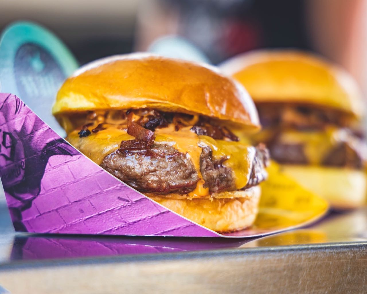 Una de les hamburgueses de la 'Gastro League' de Benidorm