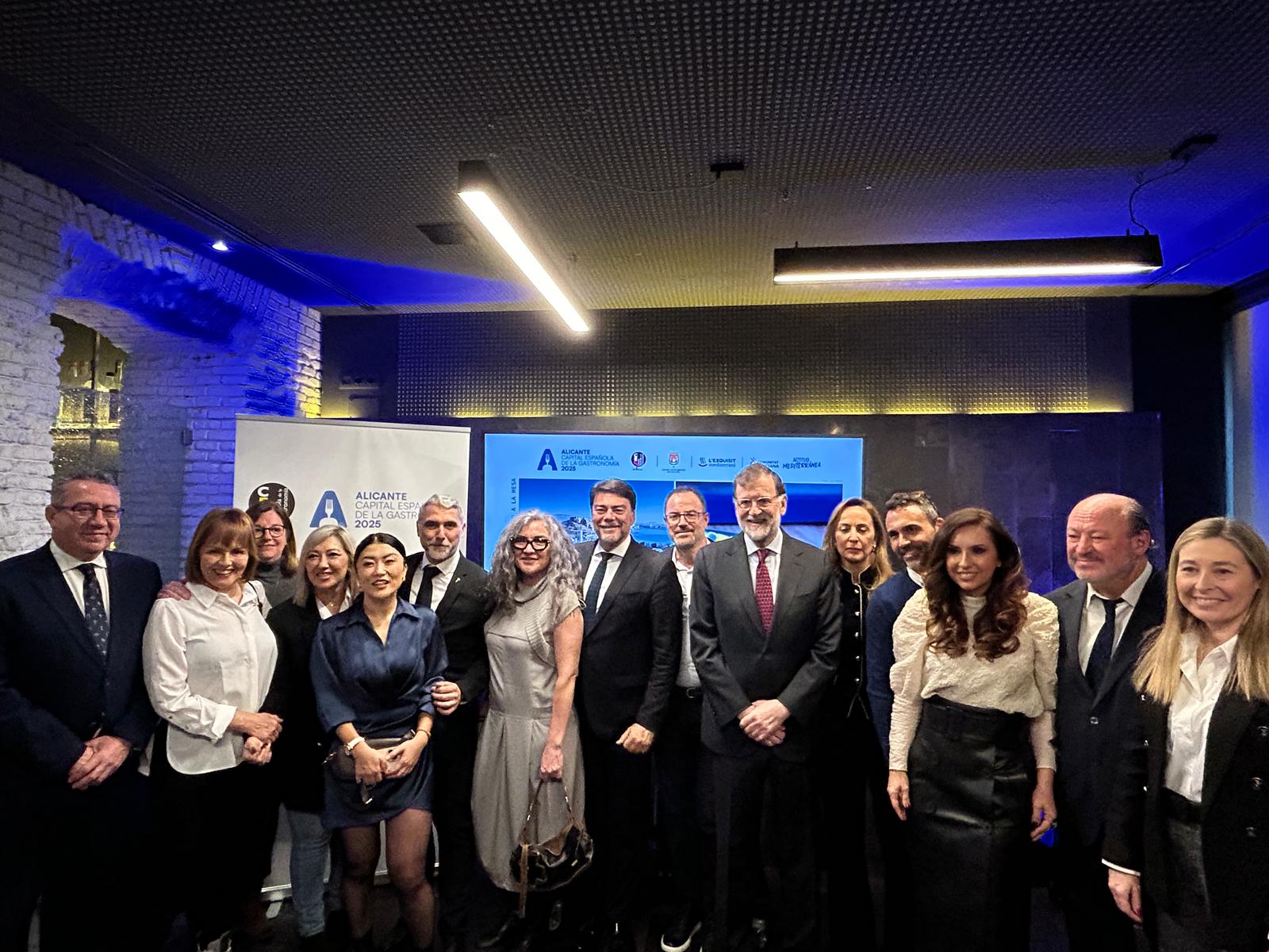 Presentación de Alicante como Capital Española de la Gastronomía en 2025