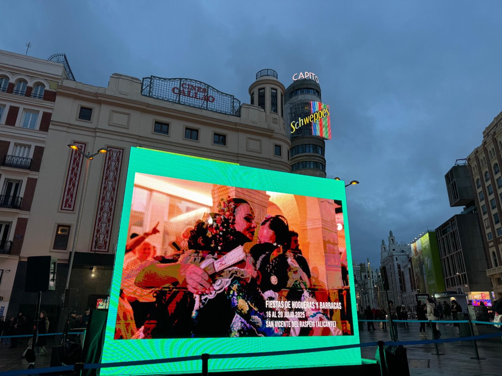 Promoció de les festes de Sant Vicent en Callao