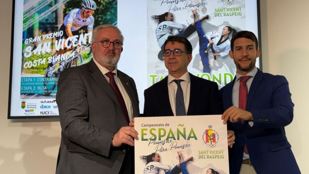 Presentación del evento de taekwondo