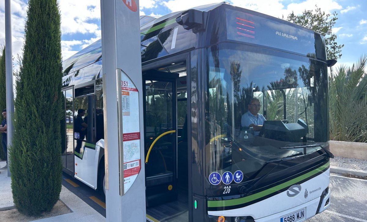 Autobús híbrid d'Elx