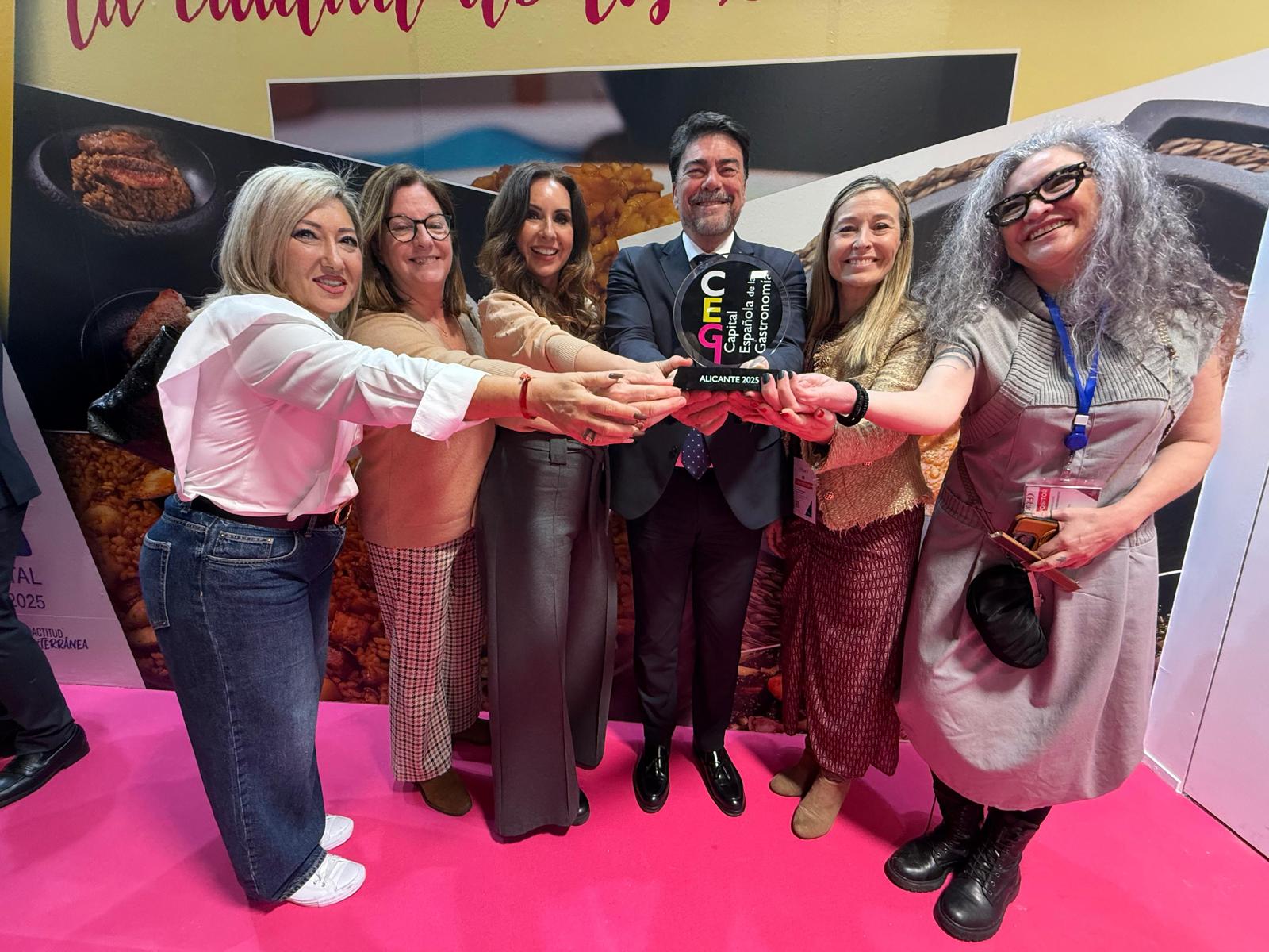 Recepció del títol de Capital Espanyola de la Gastronomia per a Alacant