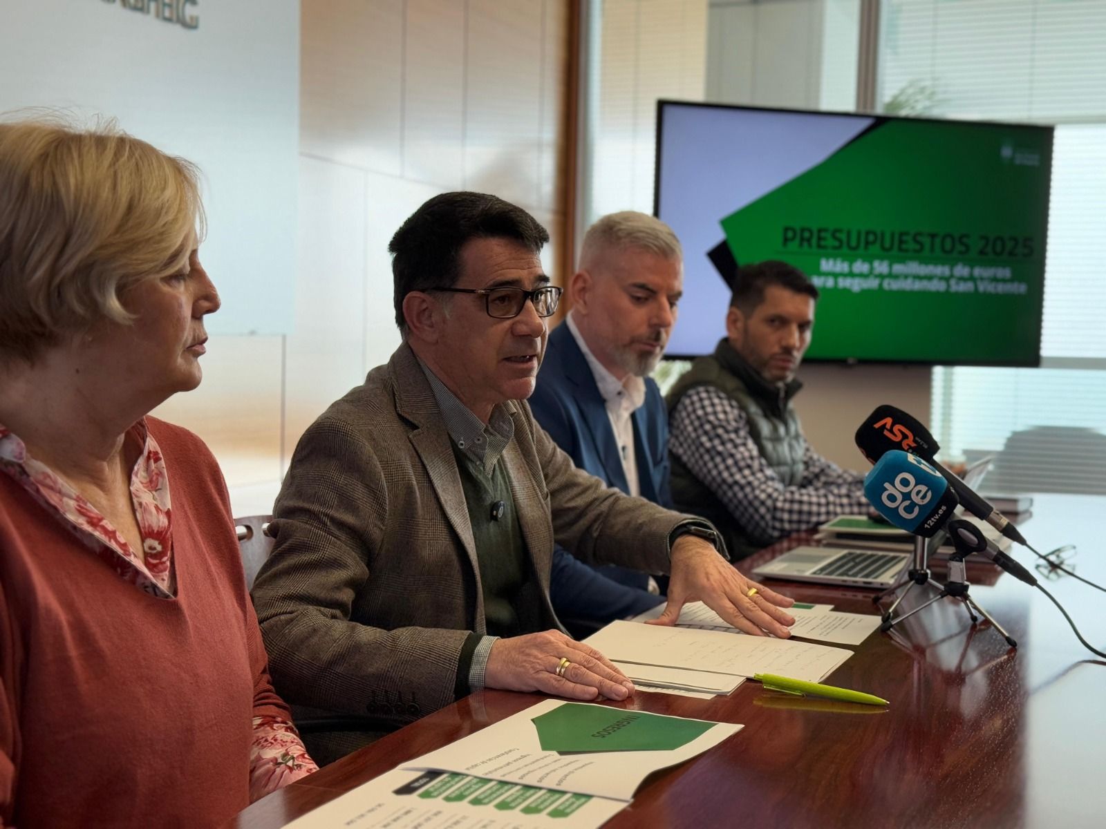 Presentació dels Pressupostos 2025 a Sant Vicent