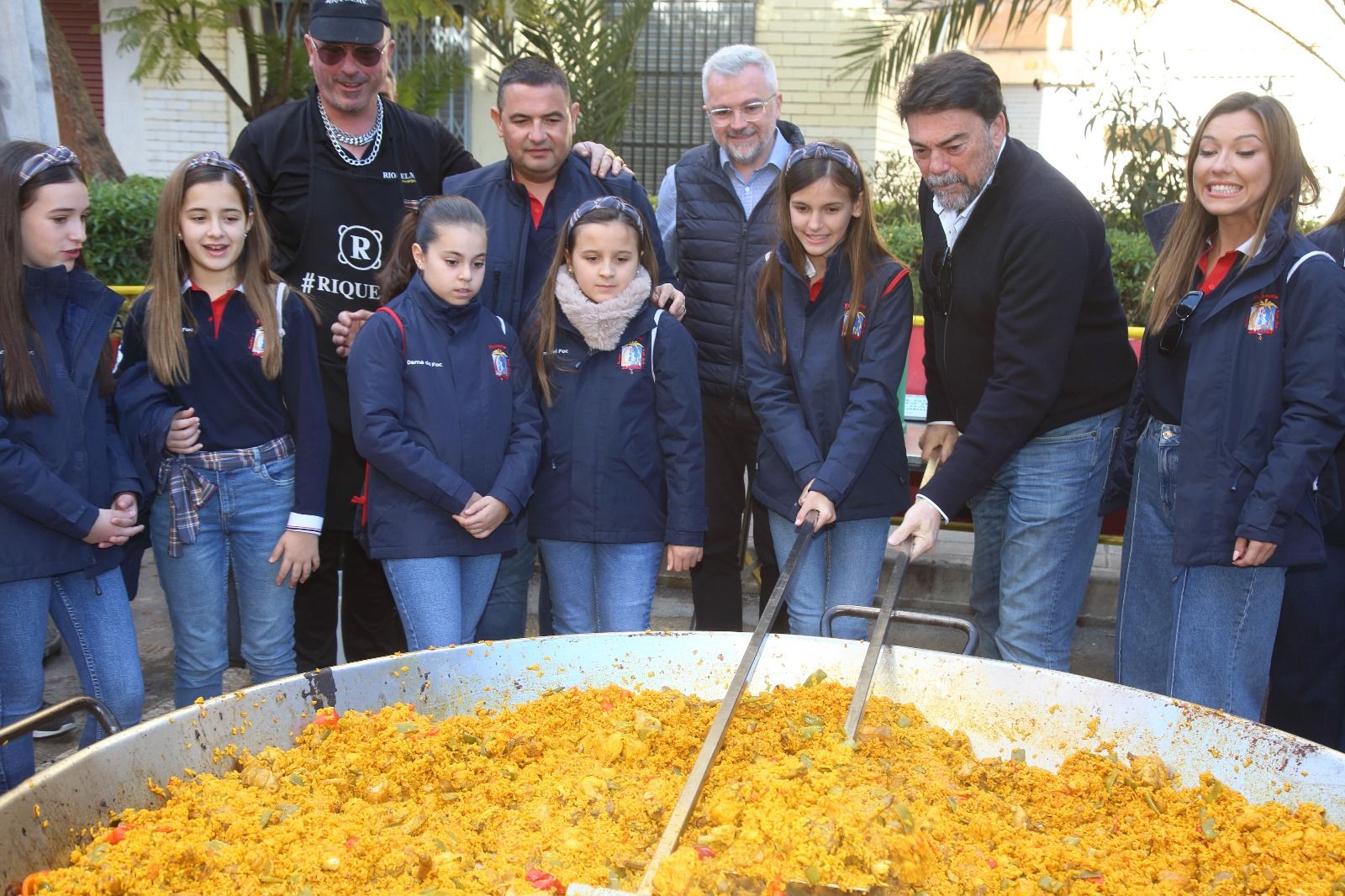 Celebració de la segona mascletà de ‘Pólvora tot l'any’