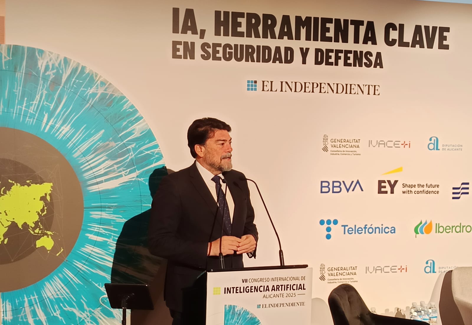 Luis Barcala intervé en el VII Congrés Internacional de IA a Alacant Luis Barcala intervé en el VII Congrés Internacional de IA a Alacant