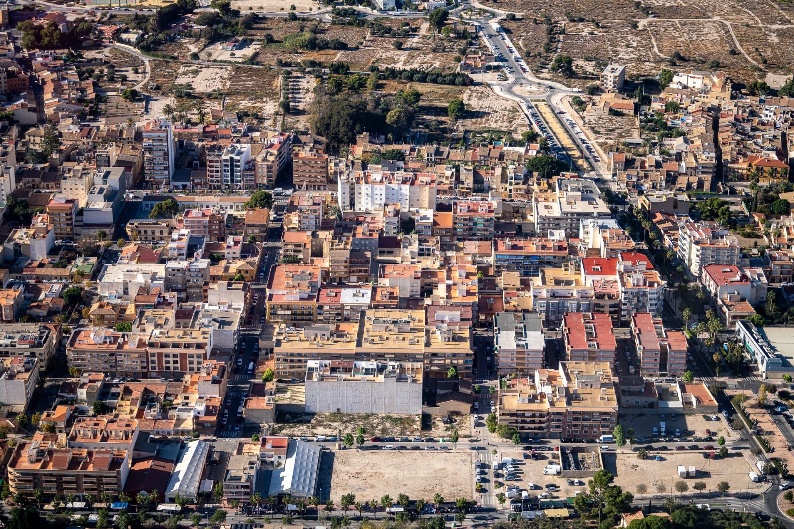 Vista aérea de Mutxamel